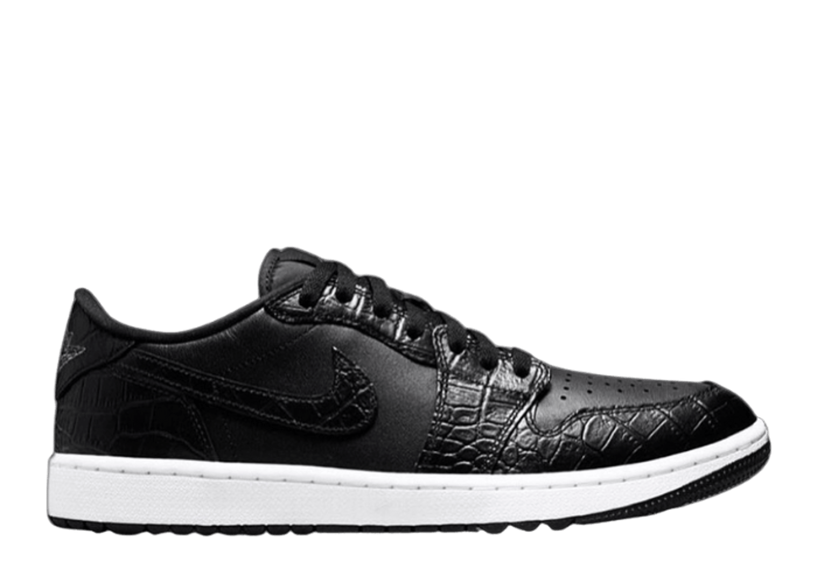 Air Jordan 1 Low Golf Black Croc