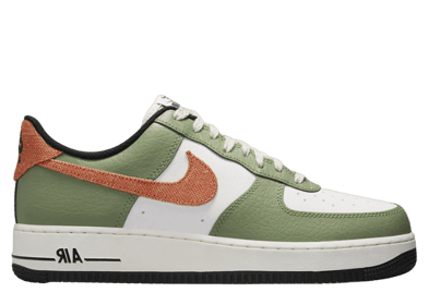 Nike Air Force 1 Low Oil Green Safety Orange