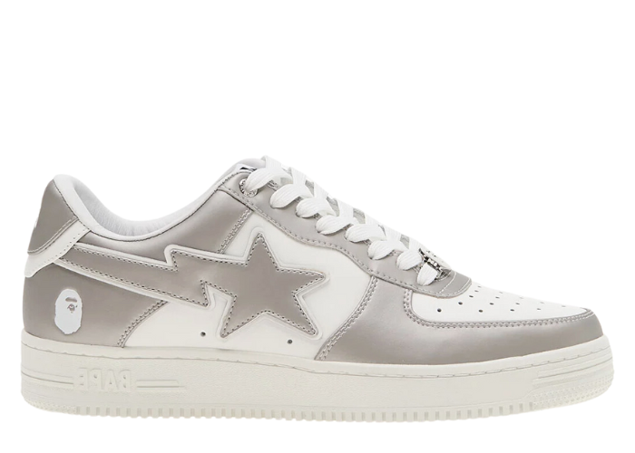 A Bathing Ape Bape STA 4 M1 Silver
