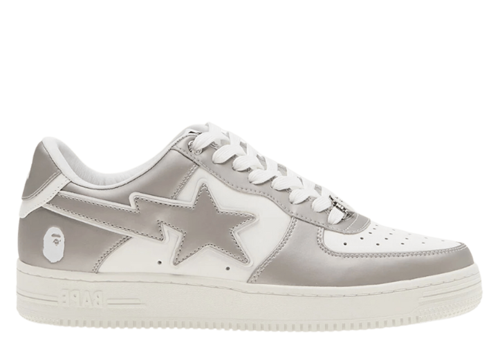 A Bathing Ape Bape STA 4 M1 Silver
