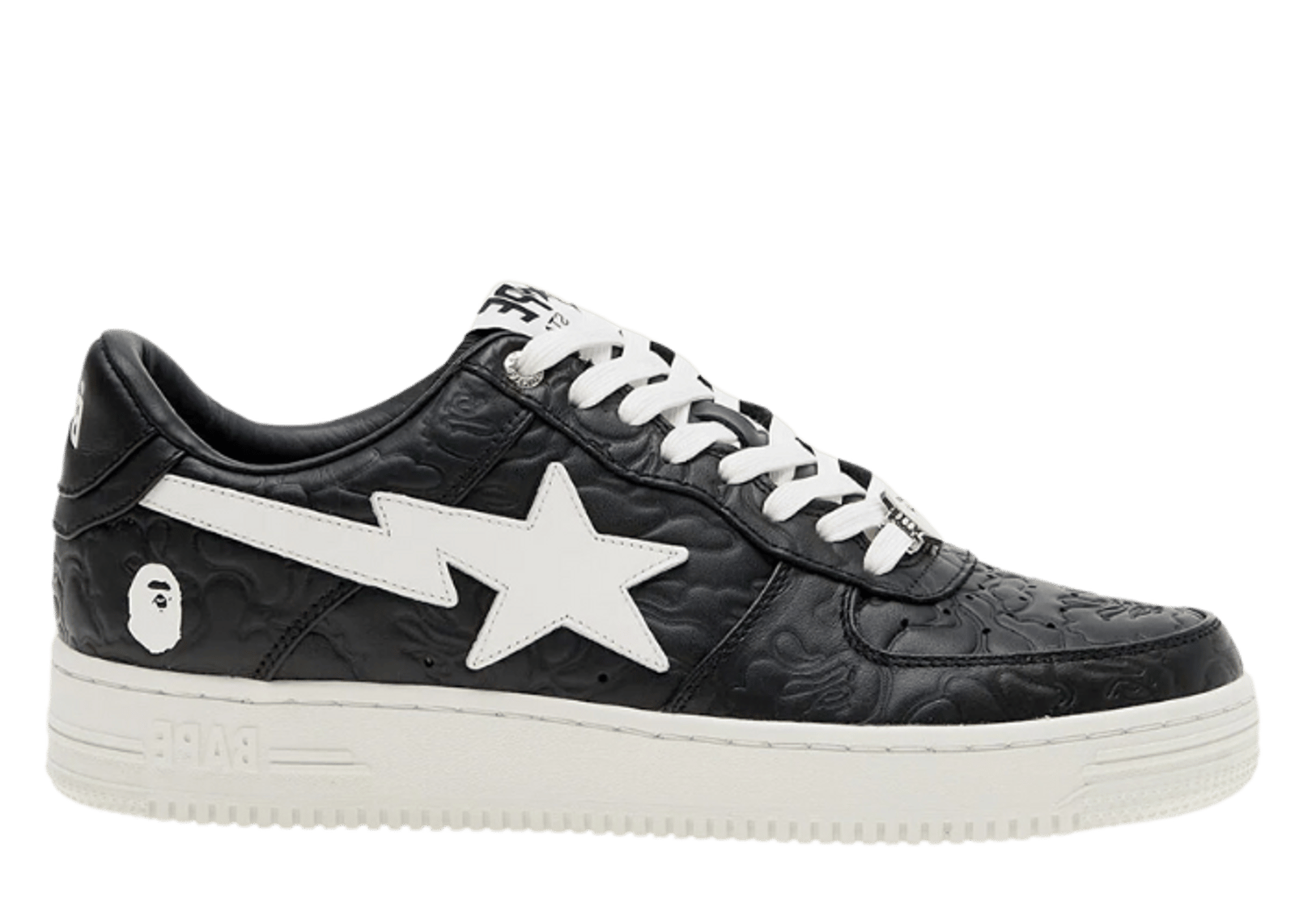 A Bathing Ape Bape STA Low 3 Line Camo Black