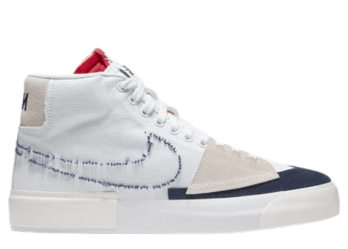 Nike SB Blazer Mid Edge Hack Pack White