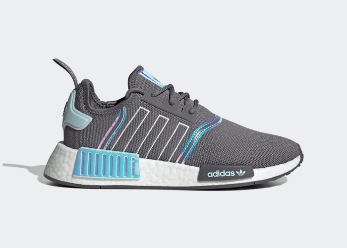 adidas gazelle silver green womens adidas Originals Men's NMD_R1 Shoes, Size 10, Black/Blue/Red