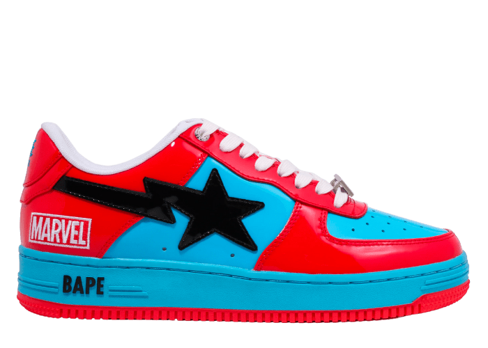 A Bathing Ape BAPESTA Marvel Spiderman