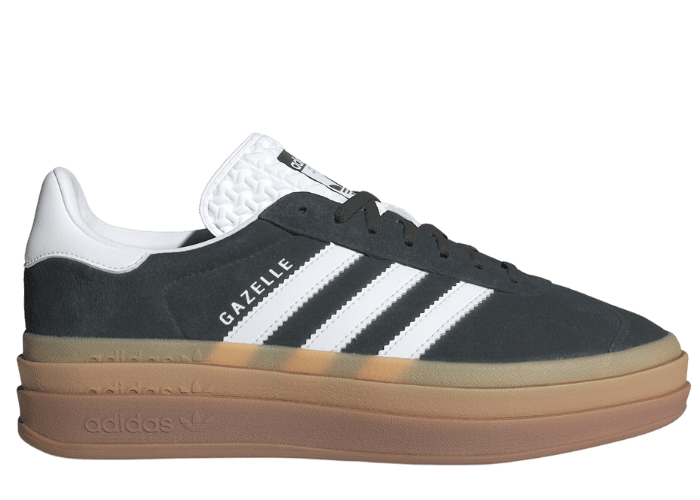 adidas Gazelle Bold Black White Gum (W)