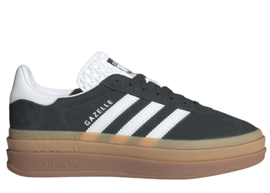 adidas Gazelle Bold Black White Gum (W)