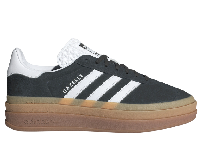 adidas Gazelle Bold Black White Gum (W)