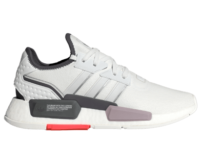 adidas NMD G_1 Crystal White Solar Red