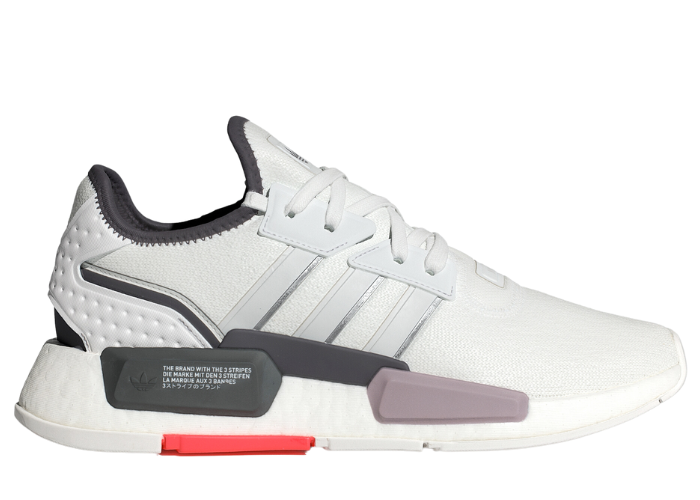 adidas NMD G_1 Crystal White Solar Red