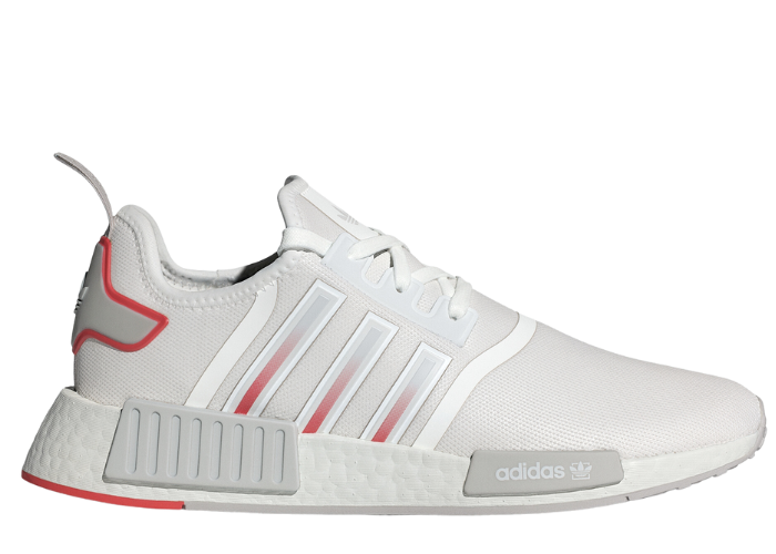 adidas NMD R_1 Crystal White Better Scarlet