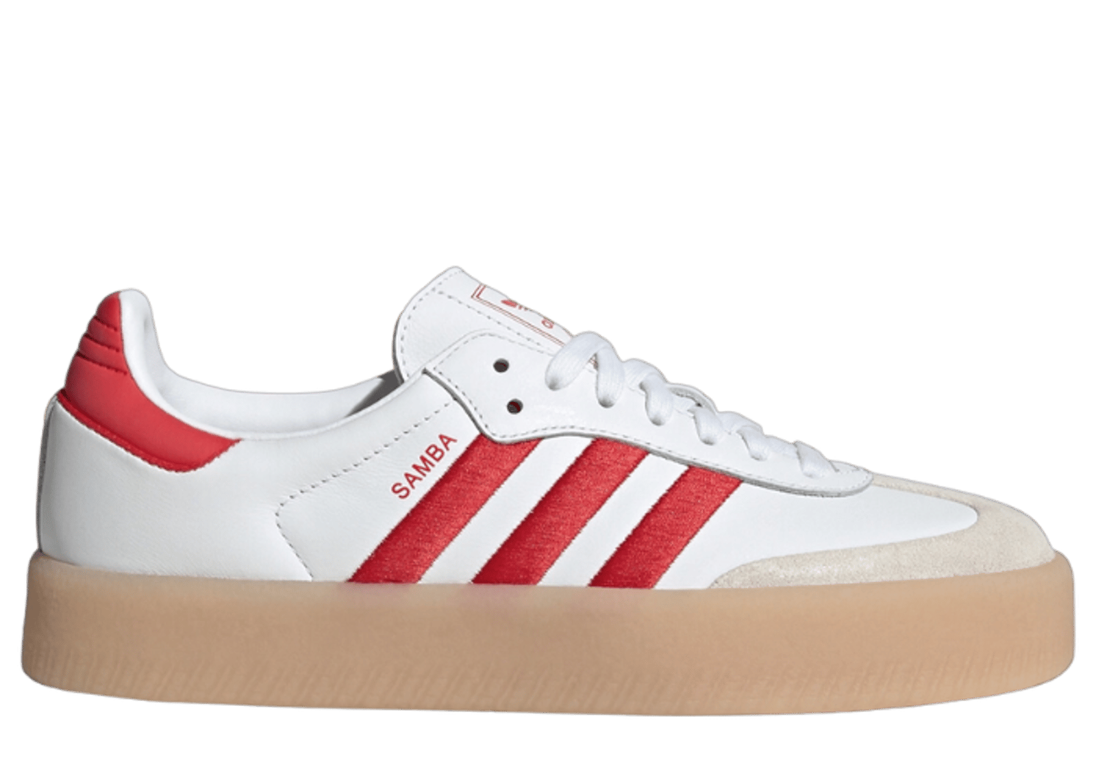 adidas Sambae White Better Scarlet