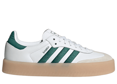 adidas Sambae White Collegiate Green