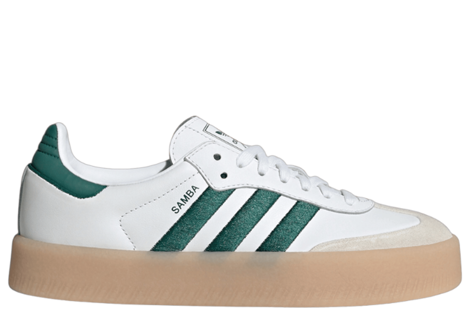 adidas Sambae White Collegiate Green