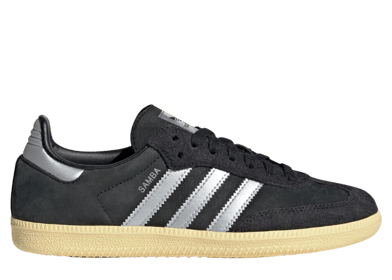 adidas Samba OG Core Black Matte Silver