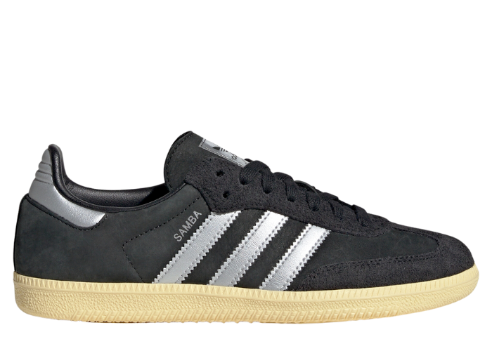 adidas Samba OG Core Black Matte Silver