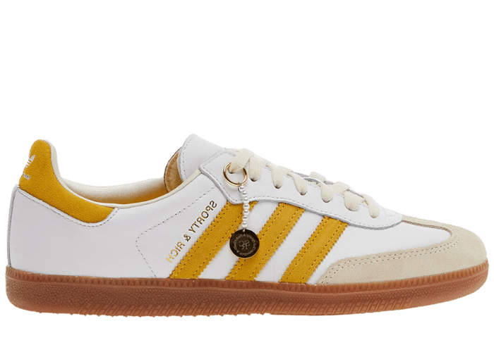 adidas Samba Sporty And Rich White Bold Gold