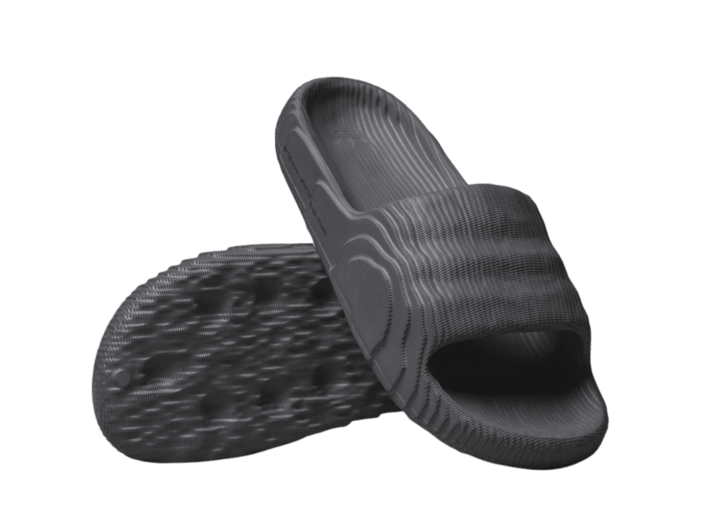 ◆adidas◆ Adilette 22 Dark Gray HP6522 adidas Adilette 22 Slides - Grey | Free Shipping with