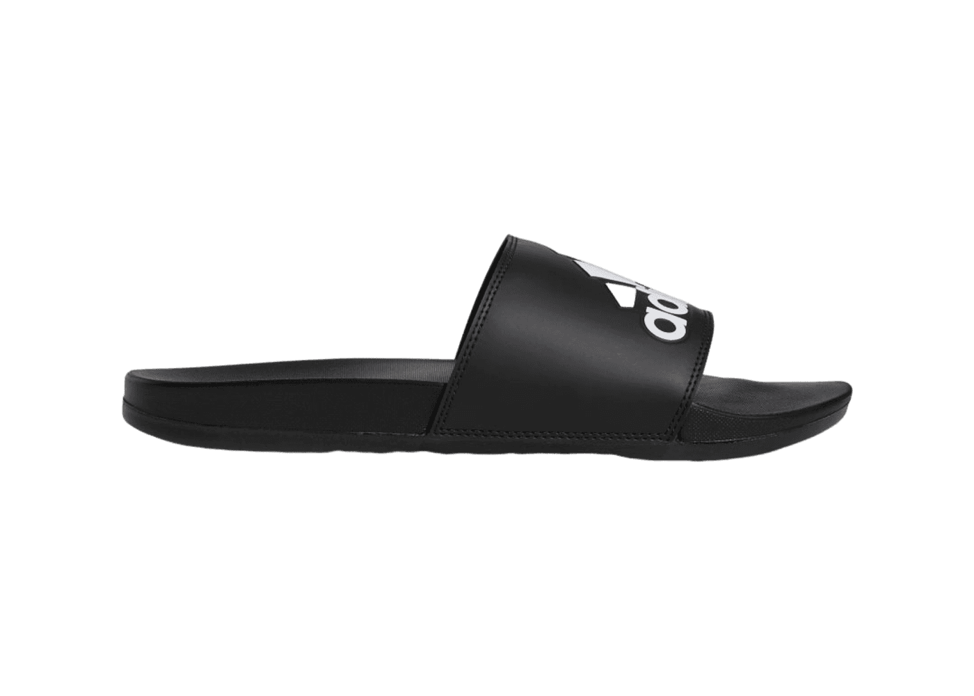 adidas Adilette Comfort Slide 'Black White'