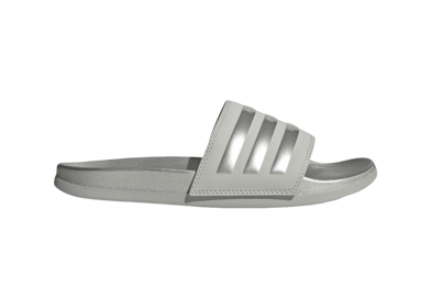 adidas Adilette Comfort Slide 'Grey Silver Metallic' (W)