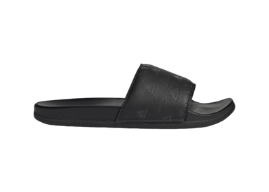 adidas Adilette Comfort Slide 'Repeat Logo - Black'