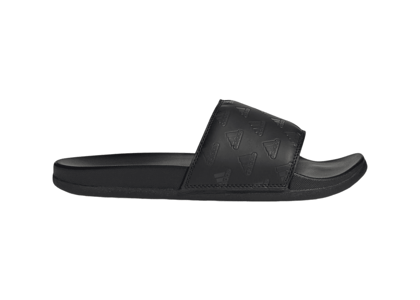 adidas Adilette Comfort Slide 'Repeat Logo - Black'