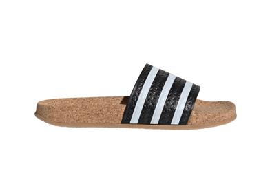 adidas Adilette Cork Slide 'Black' (W)