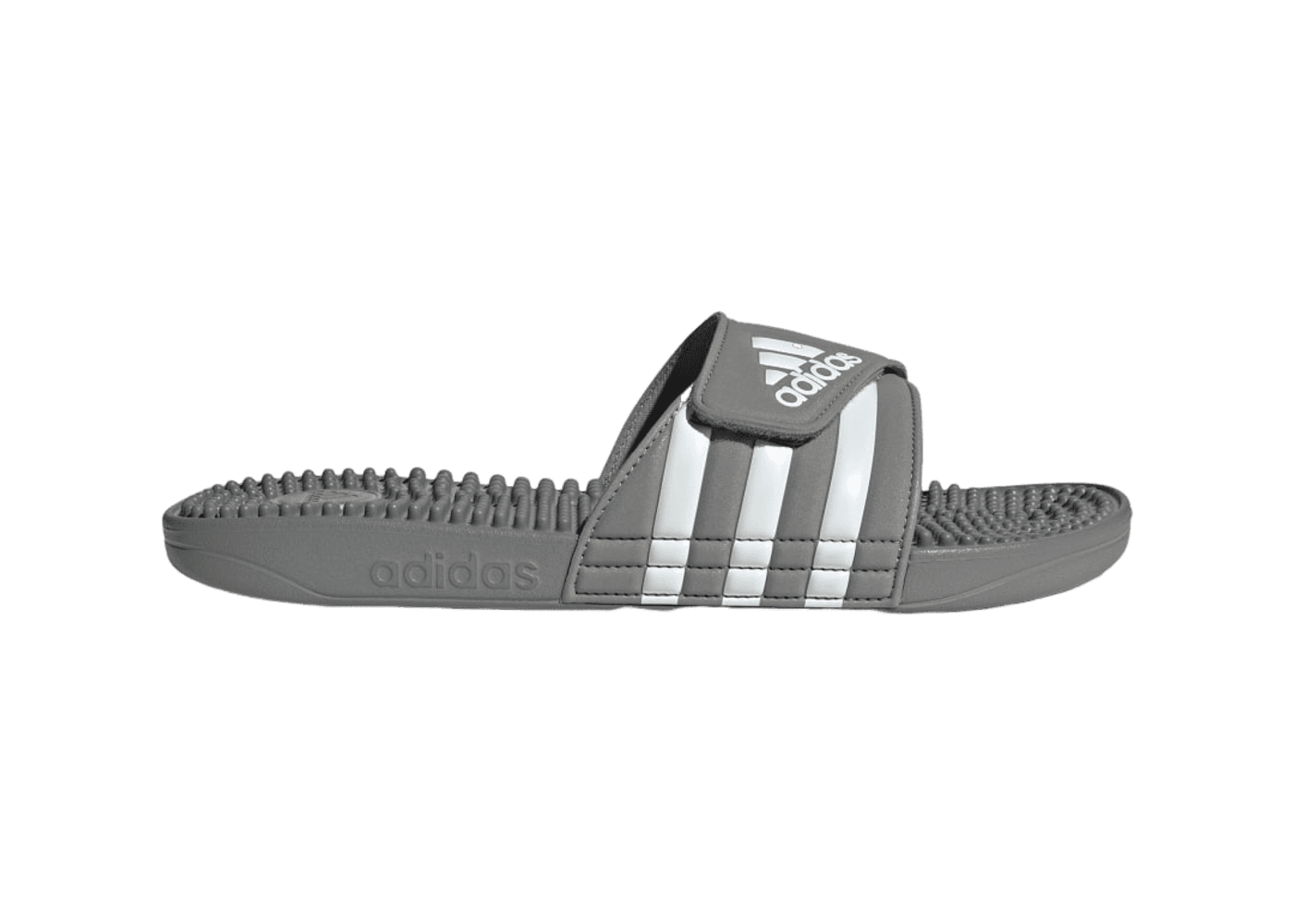 adidas Adissage Slide 'Grey White'