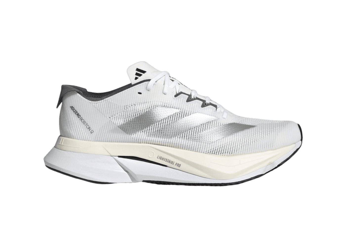 adidas Adizero Boston 12 'White Silver Metallic' (W)