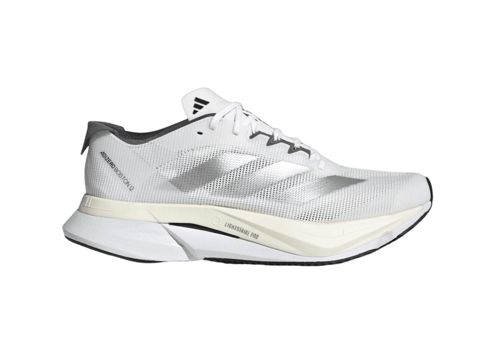adidas Adizero Boston 12 'White Silver Metallic' (W)