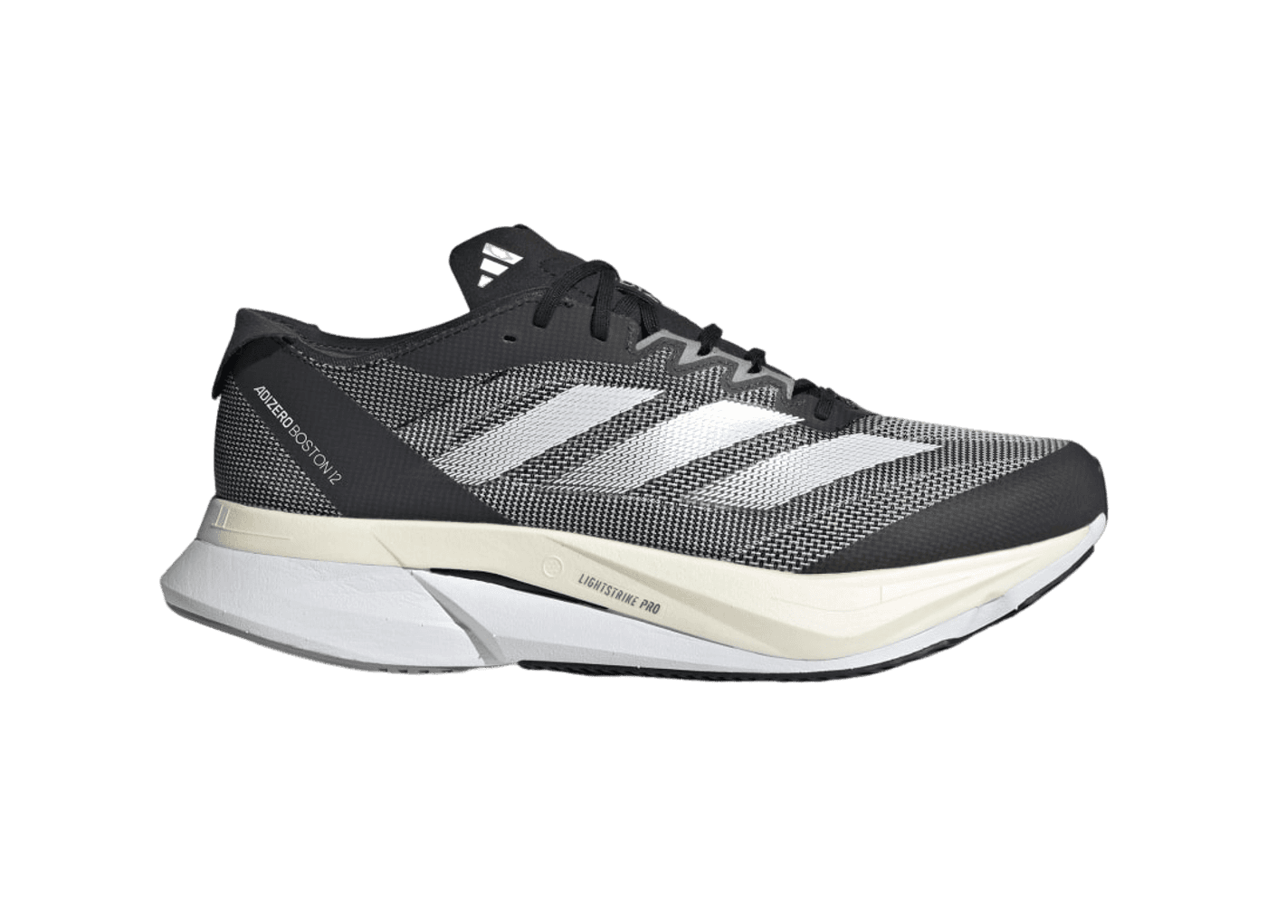 adidas Adizero Boston 12 Wide 'Black Carbon'