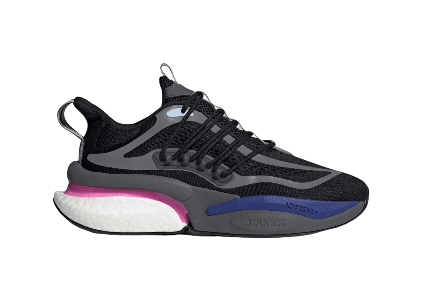 adidas AlphaBoost V1 'Black Blue Fuchsia'