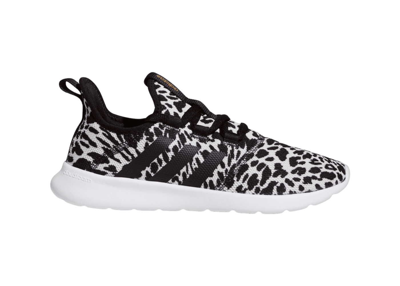 adidas Cloudfoam Pure 2.0 'Black White Leopard' (W)