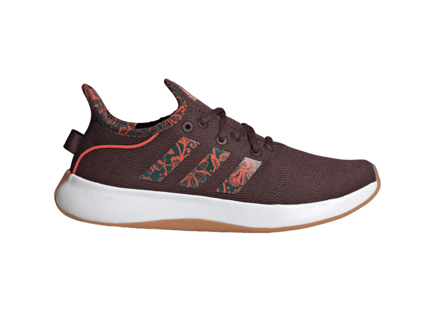 adidas Cloudfoam Pure 'Floral - Shadow Brown Gum (W)