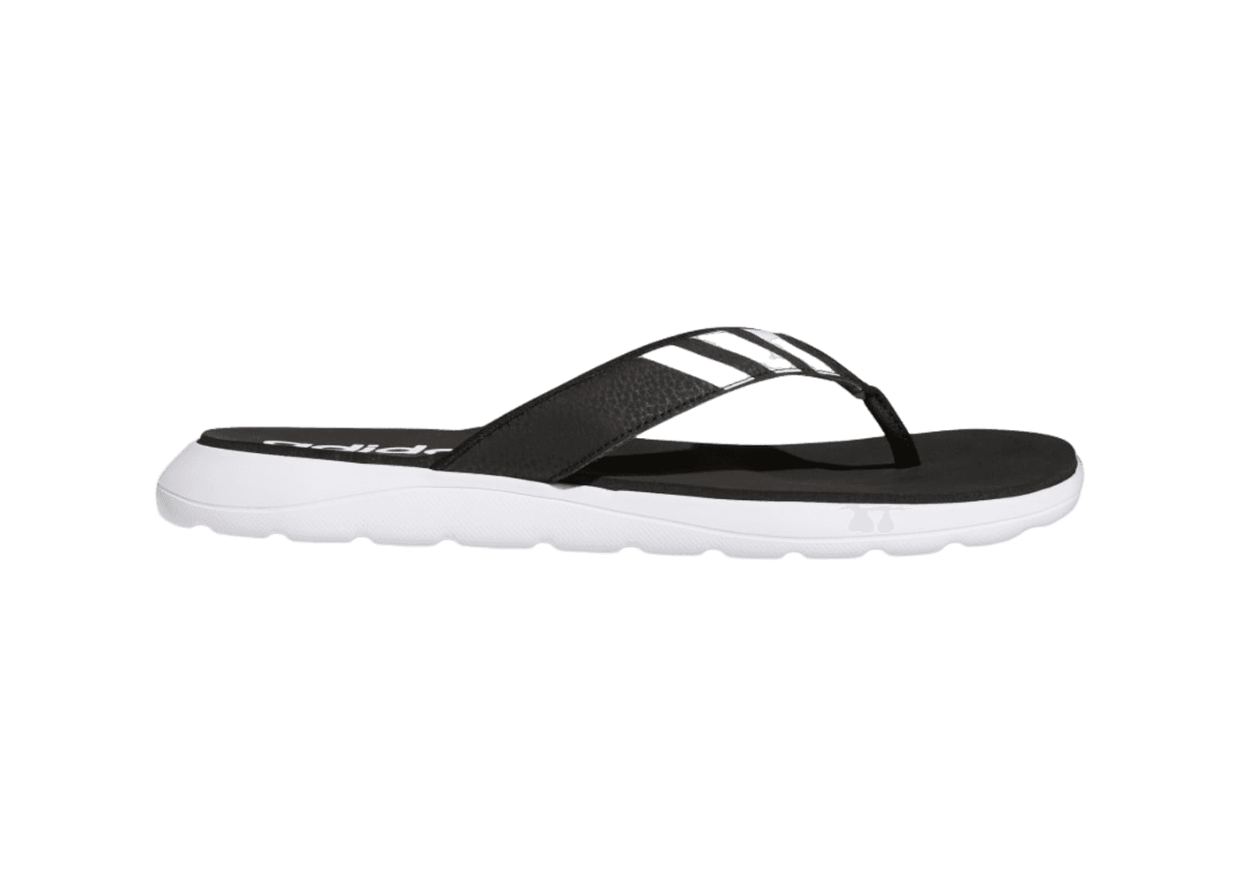 adidas Comfort Sandal 'Black White'