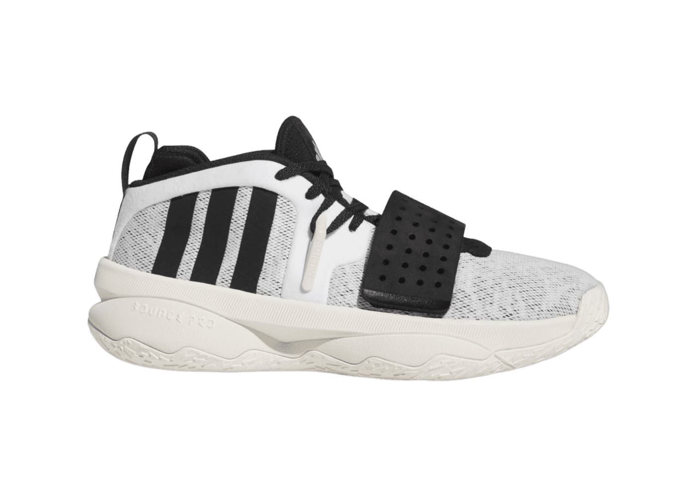 adidas Dame 8 EXTPLY 'White Black'