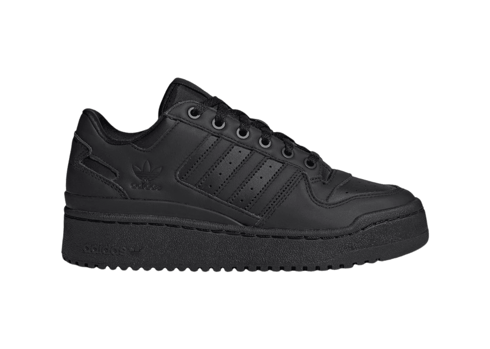 adidas Forum Bold Stripes 'Triple Black' (W)