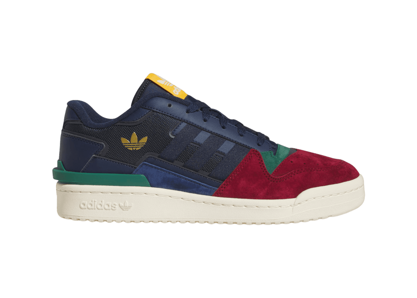 adidas Forum Exhibit Low 2.0 'Navy Burgundy Green'