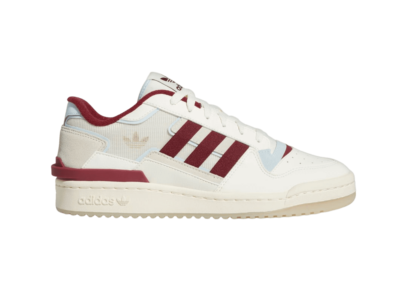 adidas Forum Exhibit Low 'Off White Burgundy'