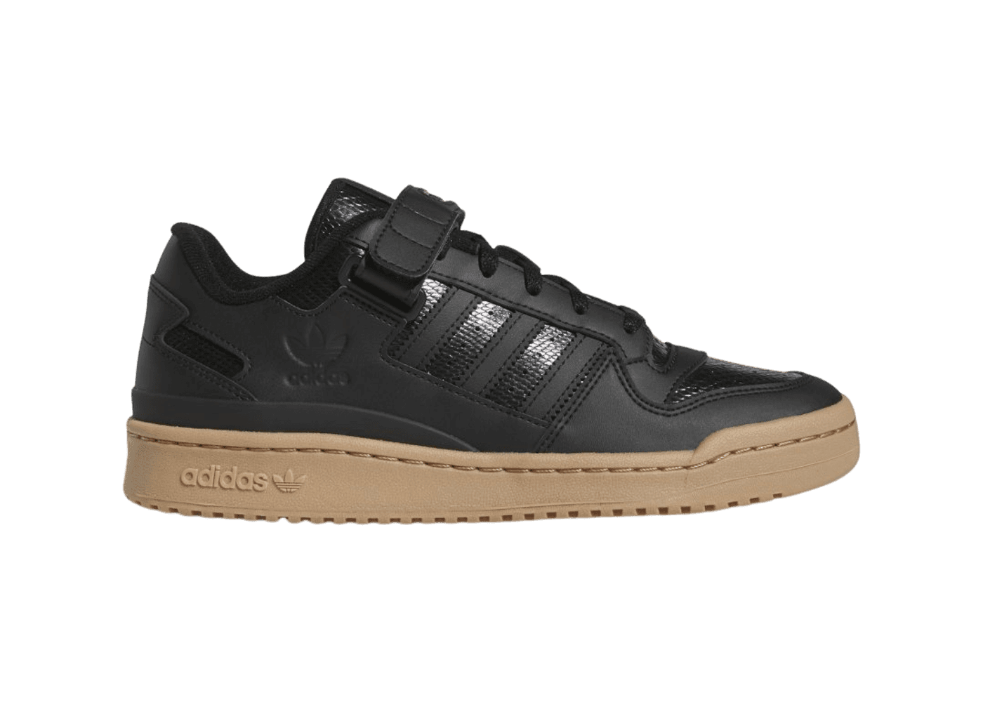 adidas Forum Low 'Black Gum Snakeskin'