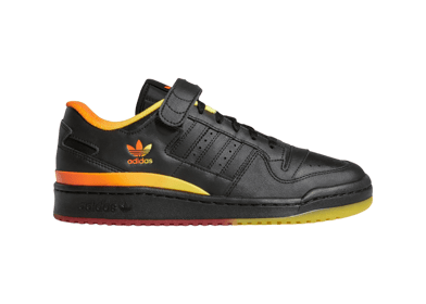 adidas Forum Low 'Black Orange Yellow Gradient'