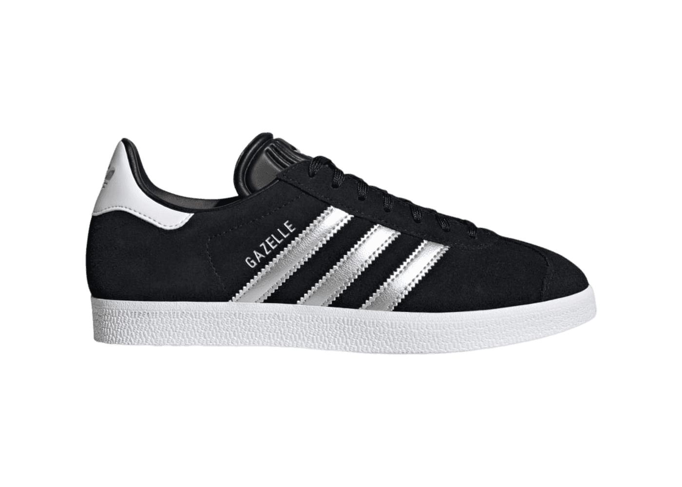 adidas Gazelle 'Black Silver Metallic' (W)