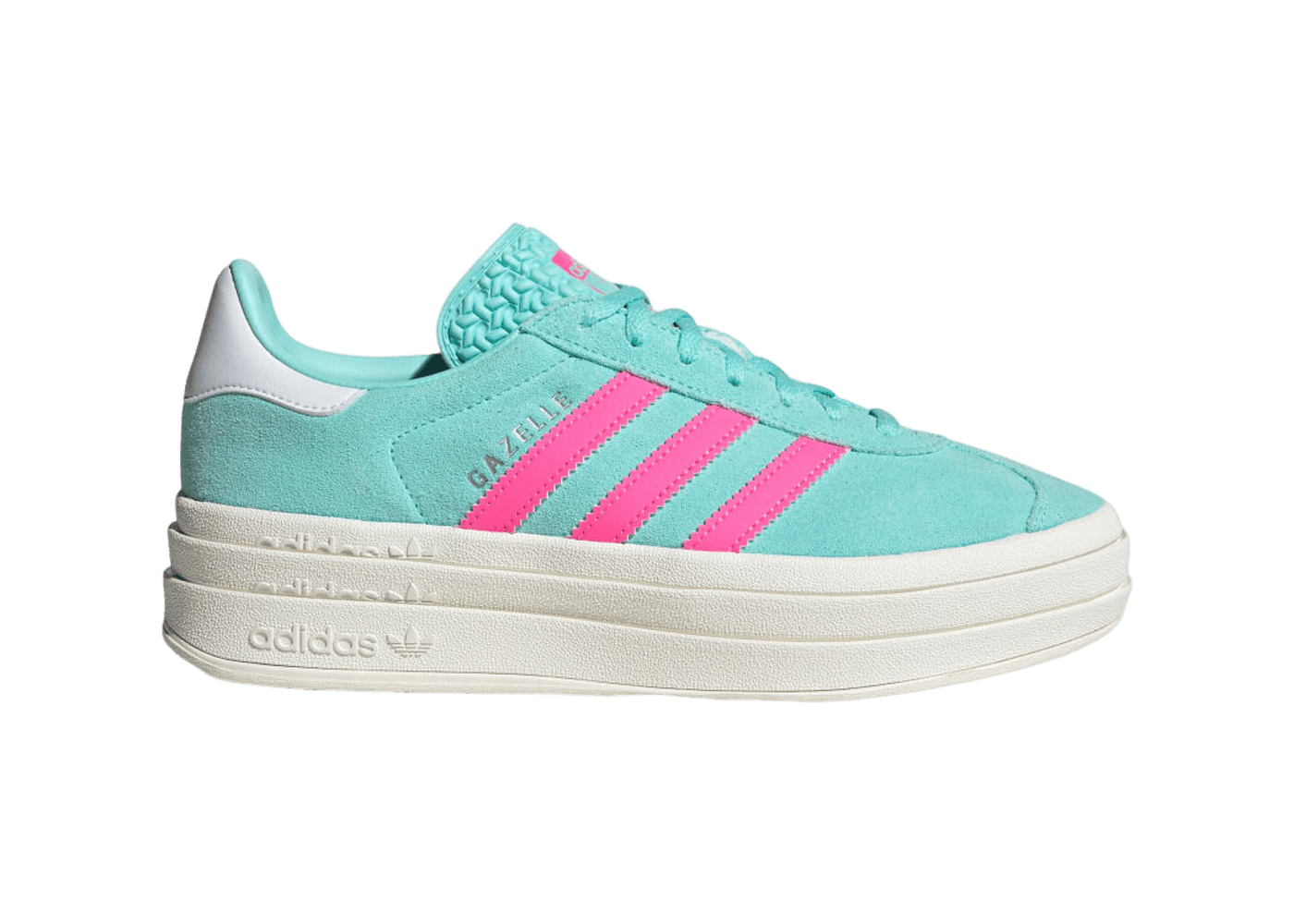 adidas Gazelle Bold 'Flash Aqua Lucid Pink' (W)