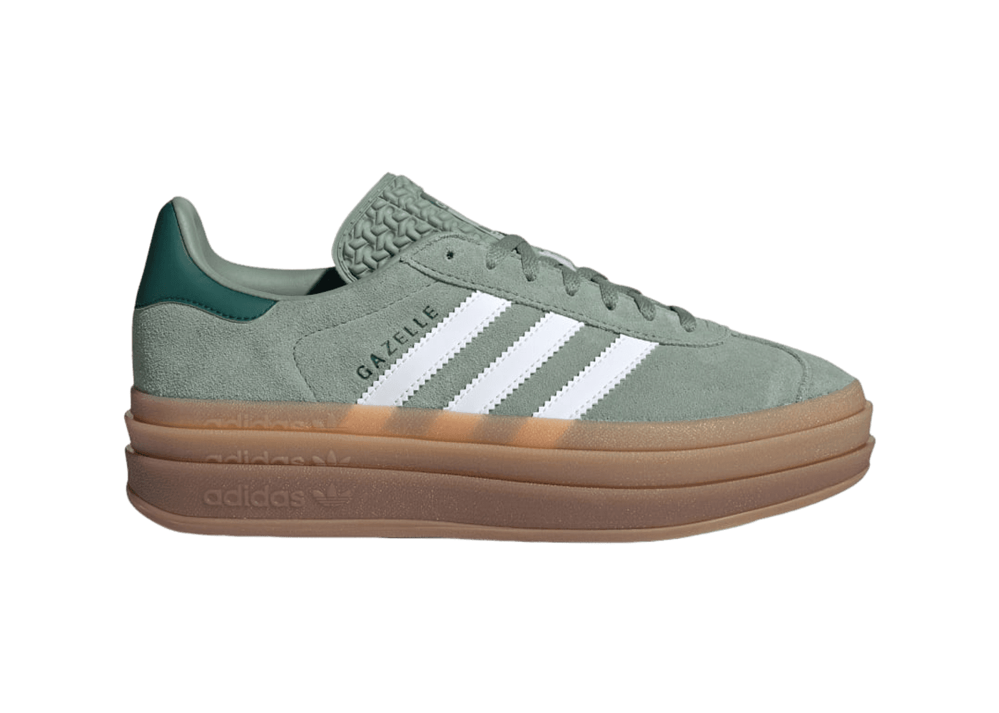 adidas Gazelle Bold 'Silver Green Gum' (W)