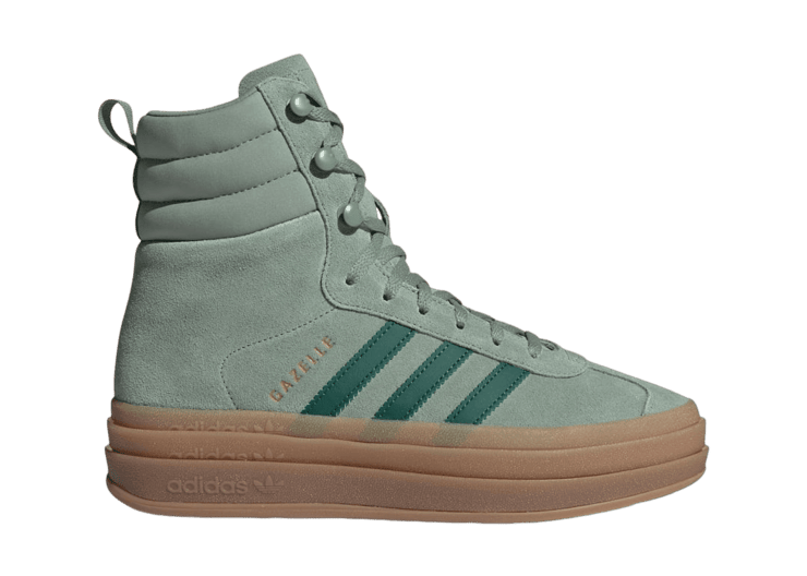 adidas Gazelle Boot 'Silver Green Gum' (W) - ID6982 Release Info