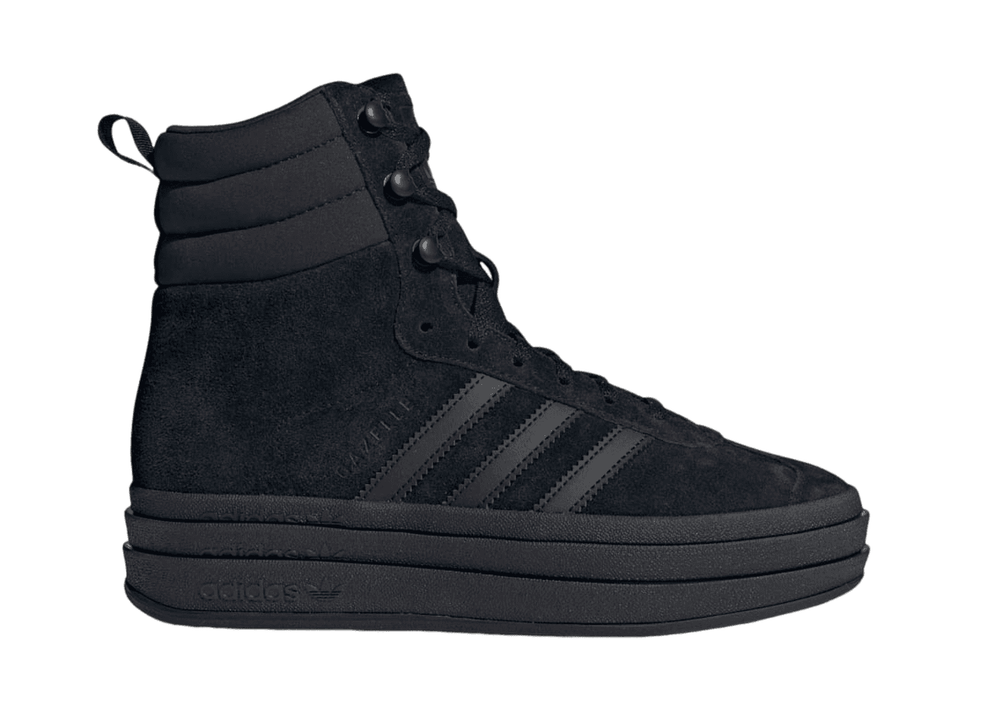 靴 gazelle adidas adidas Gazelle Boot 'Triple Black' (W) - ID6983 Release Info