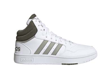 adidas Hoops 3.0 Mid Classic 'White Olive Strata'