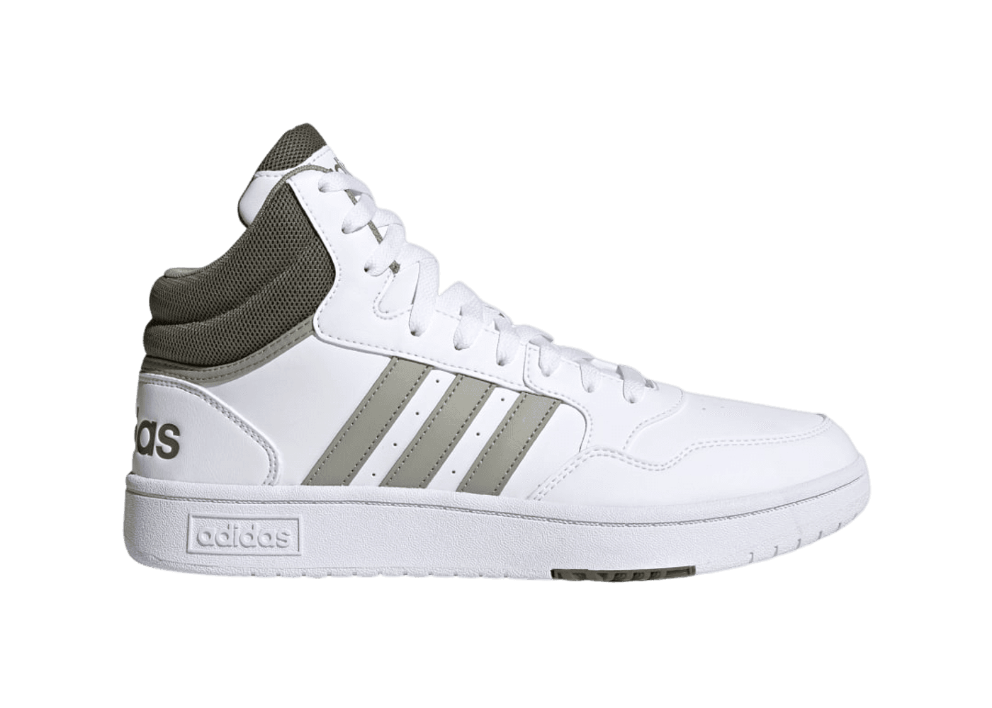 adidas Hoops 3.0 Mid Classic 'White Olive Strata'