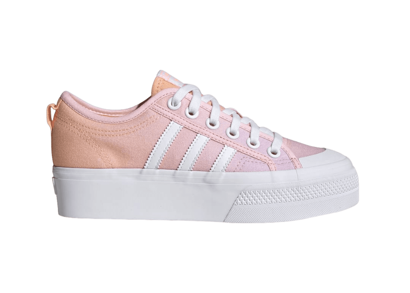 adidas Nizza Platform 'Acid Orange Pink' (W)