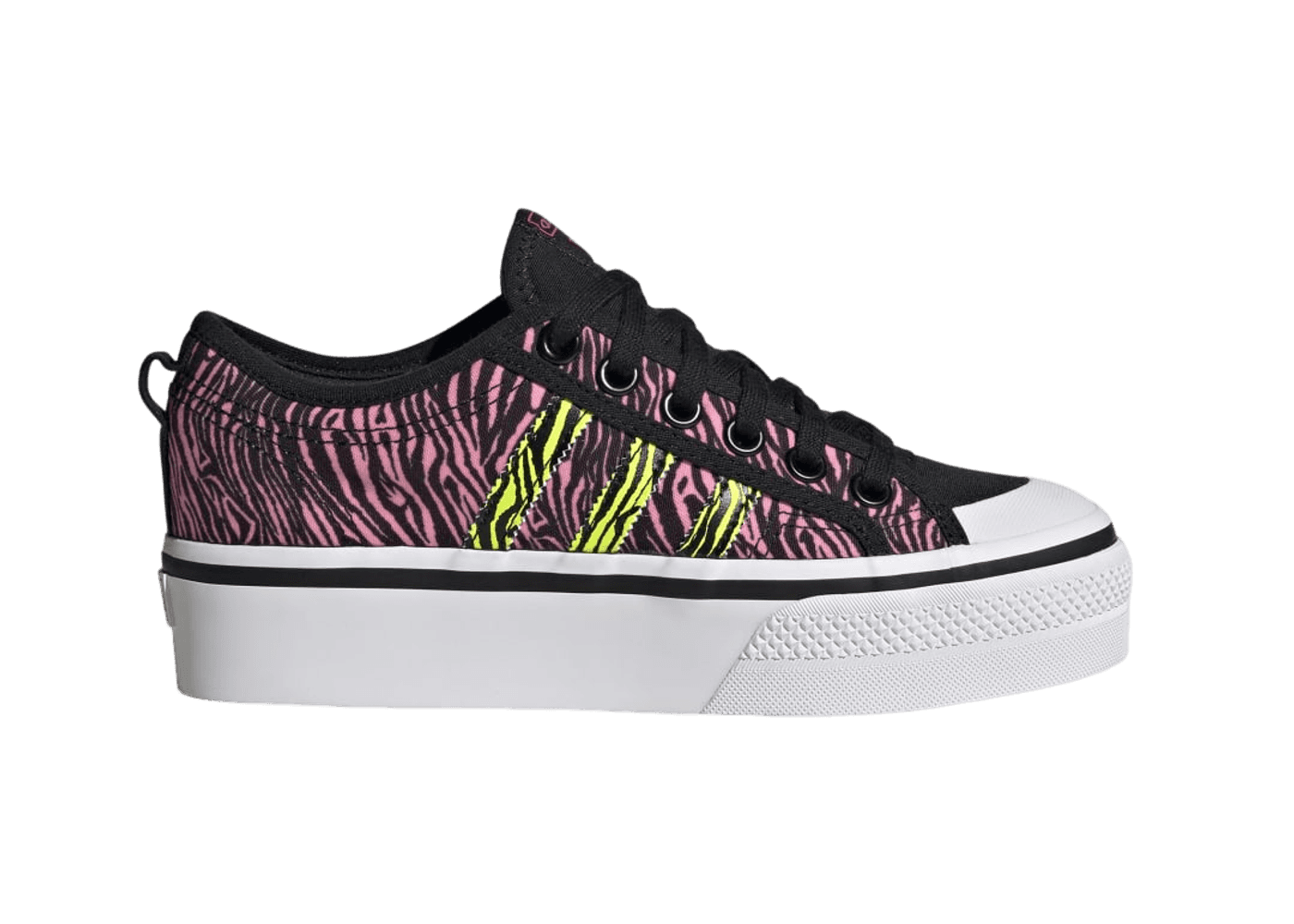adidas Nizza Platform 'Bliss Pink Zebra' (W)