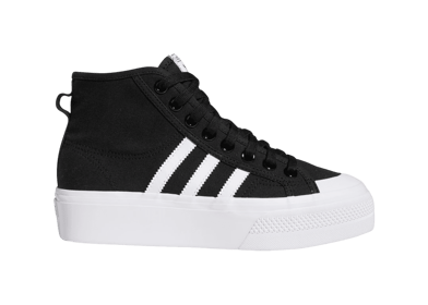 adidas Nizza Platform Mid 'Core Black White' (W)